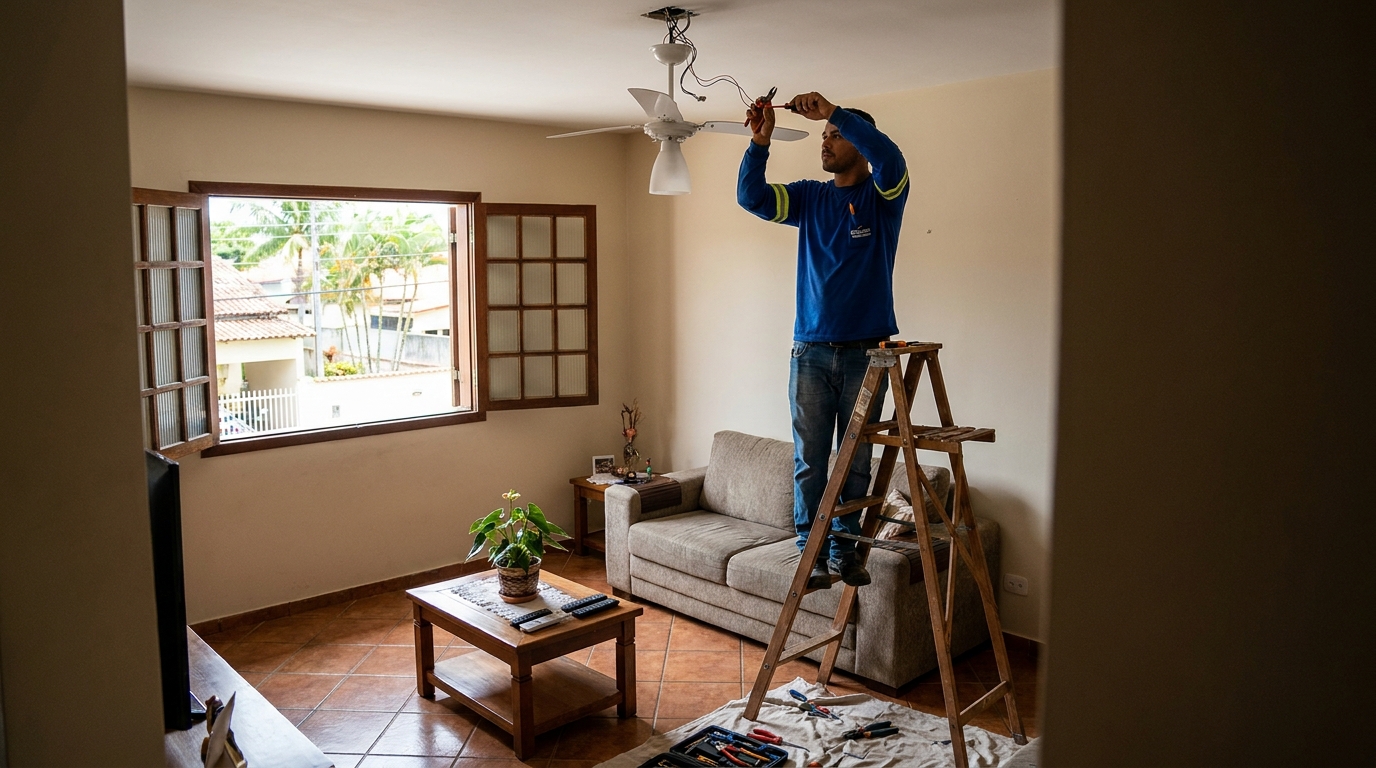Reforço de Suporte no Teto em Porto Velho‑RO