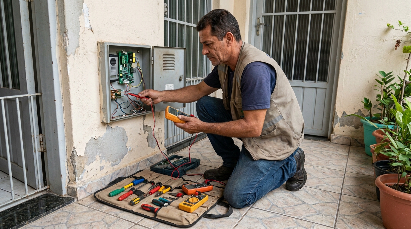 Troca de Fiação de Interfone em Porto Velho‑RO
